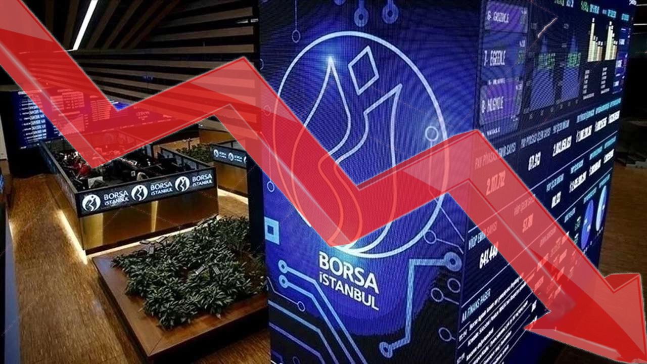 Borsa günü düşüşle kapattı