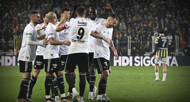 Derbiden Beşiktaş galibiyetle dönüyor