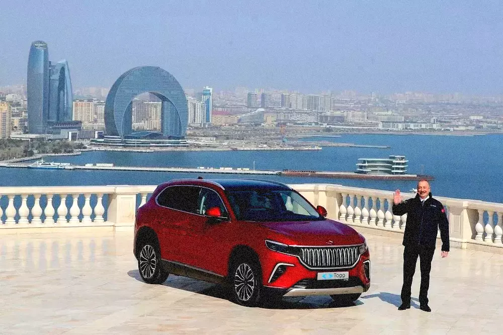 TOGG Aliyev’e teslim edildi