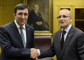 Mehmet Şimşek ve Cevdet Yılmaz BAE’de