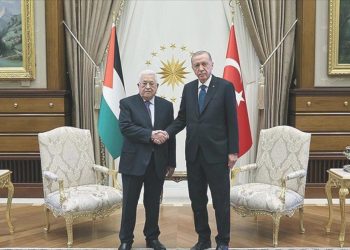 Erdoğan Filistin Devlet Lideri Abbas ile görüştü
