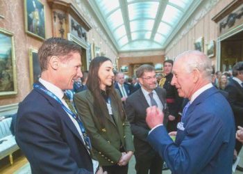 Didem Ciner, İngiltere Hükümdarı 3. Charles ile görüştü