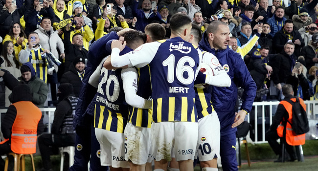 Fenerbahçe, MKE Ankaragücü karşısında geriden gelerek kazandı