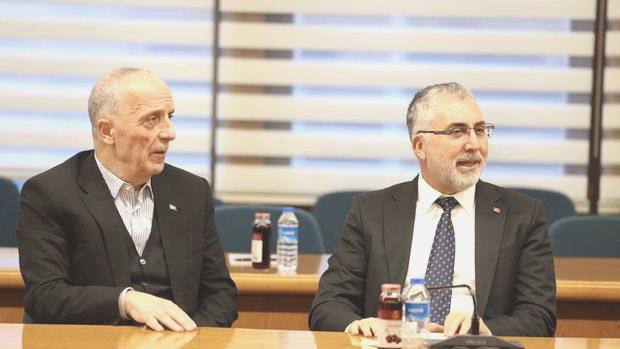 TÜRK-İŞ kamu çalışanına ek artırım talebini Bakan Işıkhan’a iletti