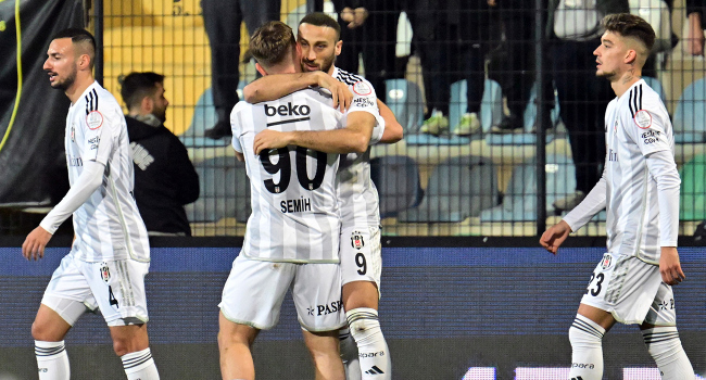 Beşiktaş, İstanbulspor deplasmanında 3 puanı 2 golle aldı