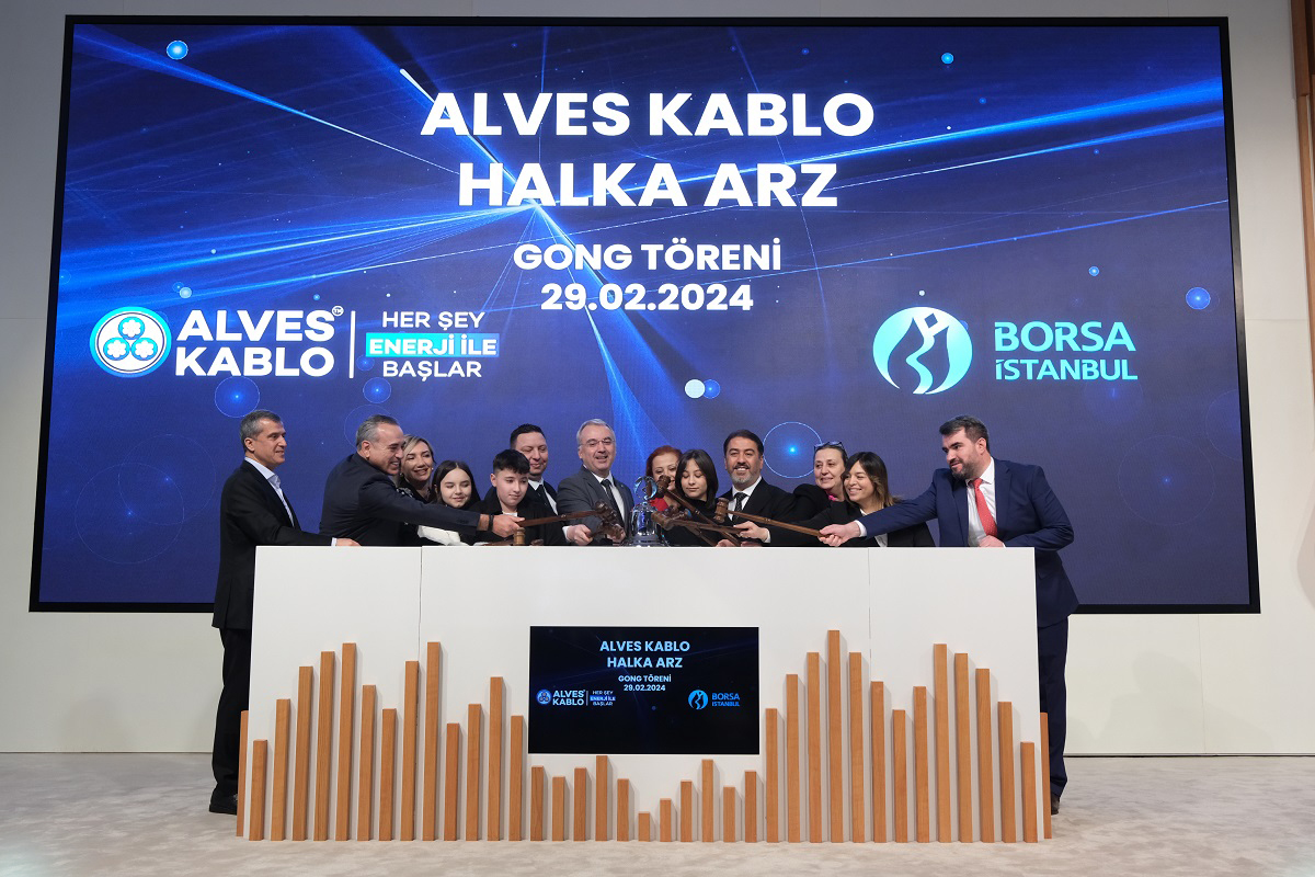 Borsa İstanbul’da gong Alves Kablo Sanayi ve Ticaret A.Ş. için çaldı