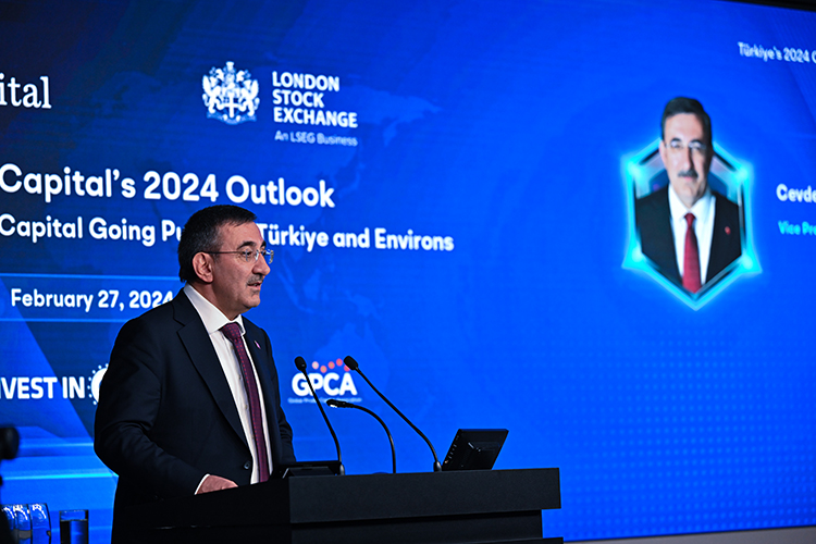 Cevdet Yılmaz, Londra’da yatırımcı ve fon yöneticileriyle buluştu