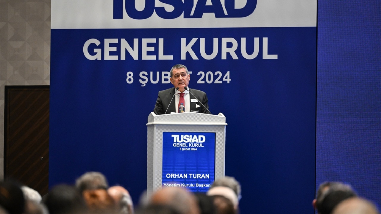 TÜSİAD Olağan Genel Kurulu’nda iş insanı Orhan Turan yeniden başkan seçildi
