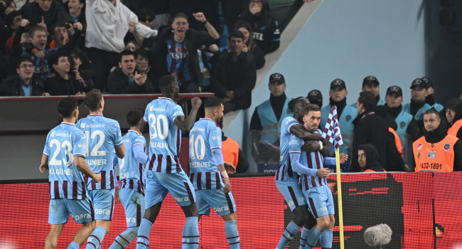 Trabzonspor, Türkiye Kupası’nda yarı finale yükseldi