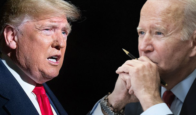 Trump: Biden en düşük IQ’ya sahip başkan