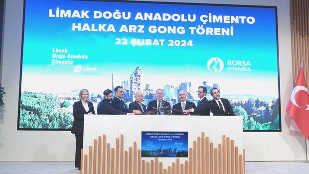Borsa İstanbul’da gong Limak Doğu Anadolu Çimento için çaldı