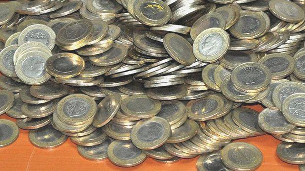 İki ayda 109 milyon liralık madeni 5 lira kullanıldı