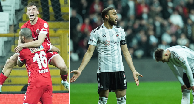 Beşiktaş evinde Antalyaspor’a mağlup oldu