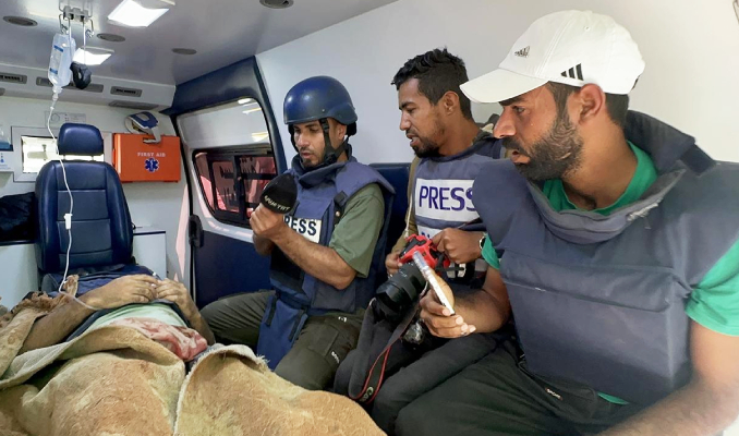 İsrail ordusundan TRT ekibine saldırı