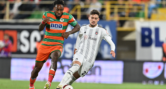 Beşiktaş, Alanyaspor deplasmanında bir puana razı oldu