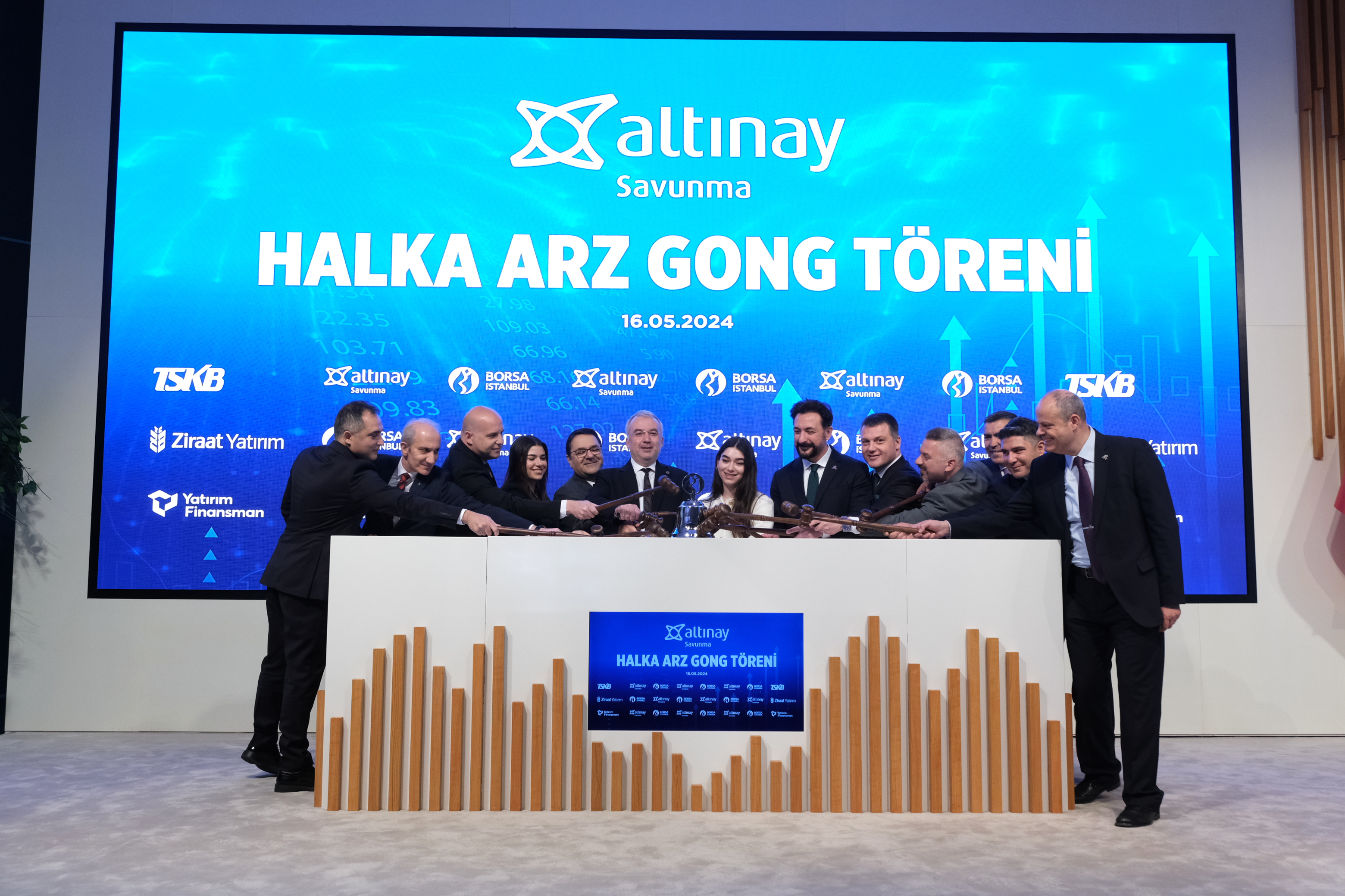 Borsa İstanbul’da Gong Altınay Savunma Teknolojileri İçin Çaldı