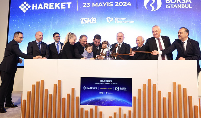 Borsa İstanbul’da gong Hareket Proje Taşımacılığı ve Yük Mühendisliği A.Ş. için çaldı