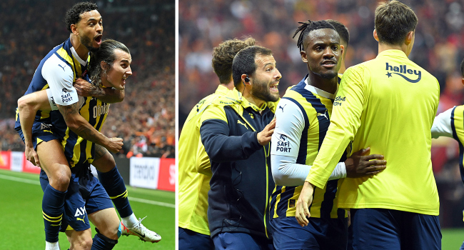 Derbide kazanan Fenerbahçe: Süper Lig’de şampiyonluk son haftaya kaldı