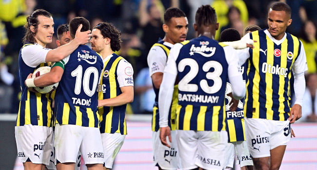 Fenerbahçe evinde 3 puanı 3 golle aldı
