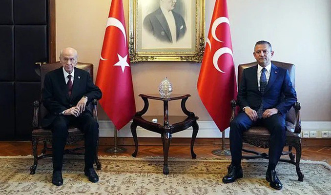 CHP lideri Özel’den Bahçeli’ye ziyaret