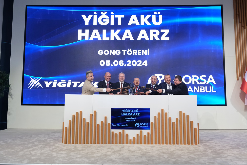 Borsa İstanbul’da gong Yiğit Akü için çaldı