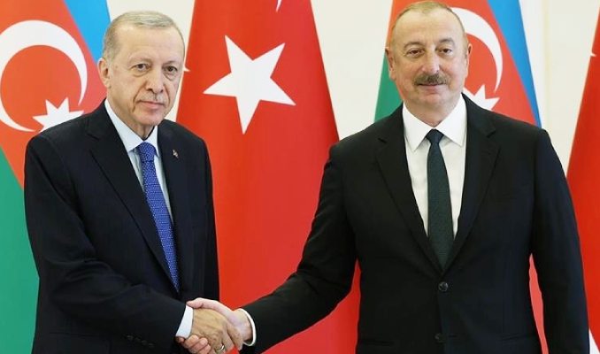 Cumhurbaşkanı Erdoğan, Aliyev ile görüştü