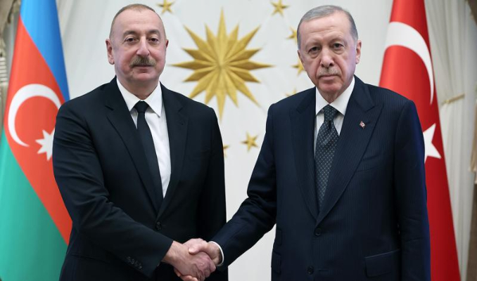 Cumhurbaşkanı Erdoğan, Aliyev ile görüştü