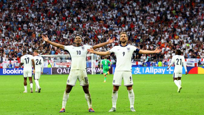 EURO 2024 son 16 turunda İngiltere sürprize izin vermedi!