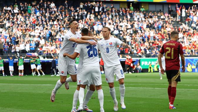 EURO 2024’te ilk sürpriz Slovakya’dan geldi