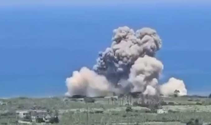 İsrail ordusundan Lübnan’ın Sur kenti yakınına saldırı