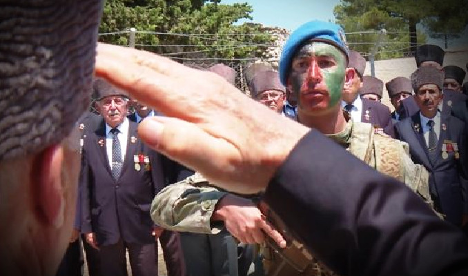 Kıbrıs gazileri ve Türk komandoları KKTC’de buluştu!