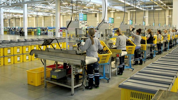 Sanayi üretiminde yıllık bazda gerileme yaşandı