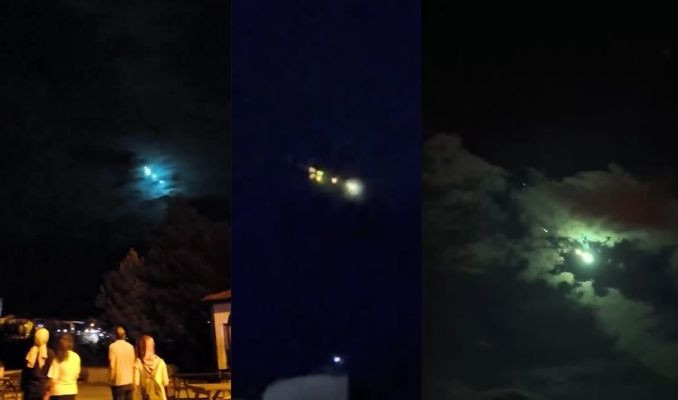 Yurdu birçok bölümünde göktaşı heyecanı!