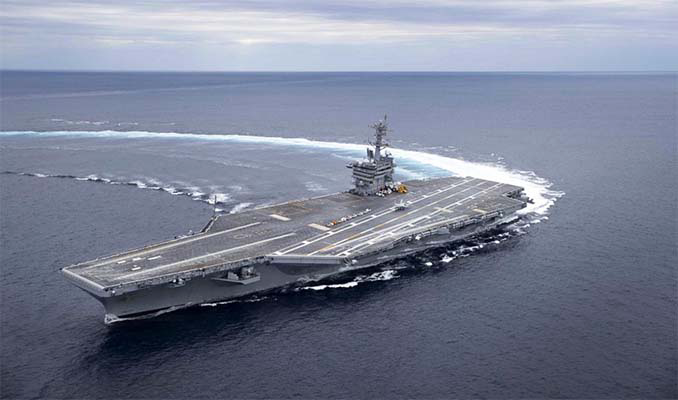 ABD’den güç gösterisi: Uçak gemileri Ortadoğu’da!