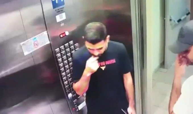 Filistinli iş insanına silahlı saldırı: Şüphelilerin kaçış anları ortaya çıktı