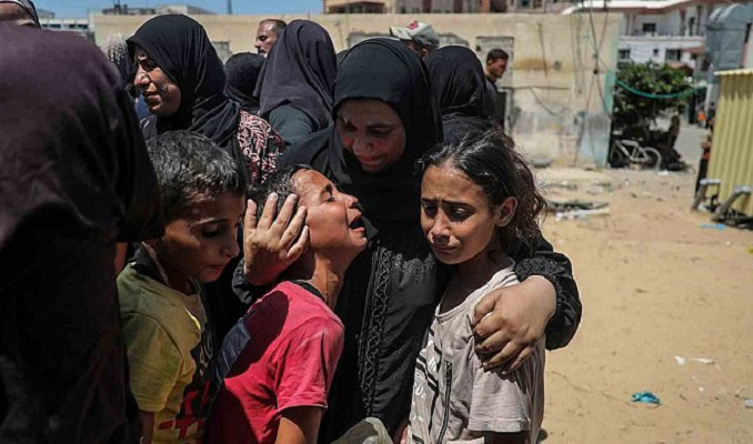 İsrail, “güvenli” ilan ettiği bölgeye saldırı düzenledi