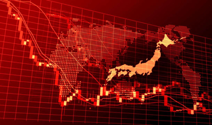 Japonya borsasında 37 yılın en kötü günü