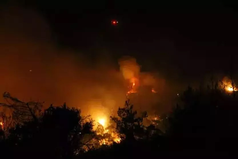 Muğla ve Aydın’da orman yangını: Bir köy tahliye edildi!