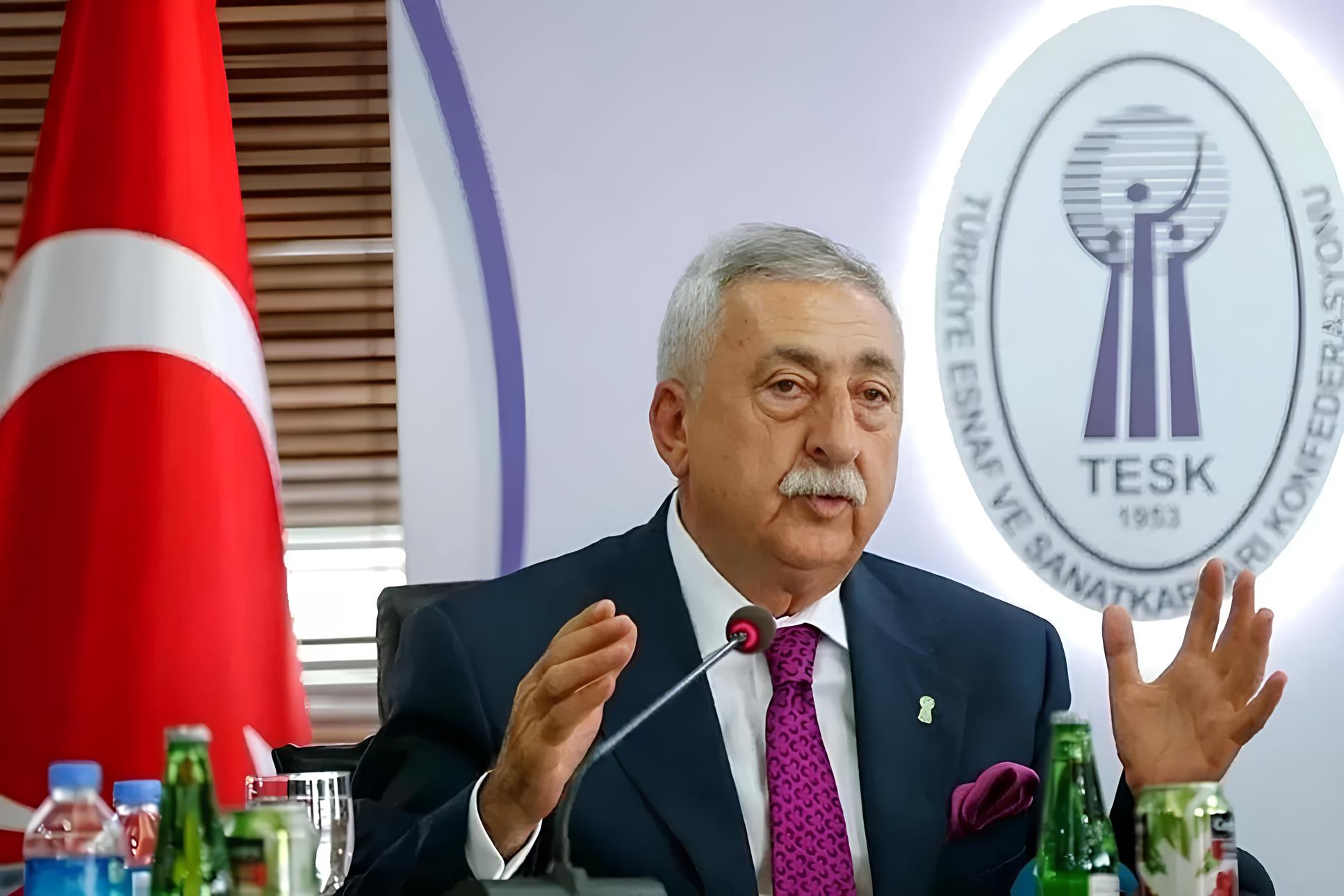TESK Başkanı Palandöken’in “kredi kartı” çağrısı