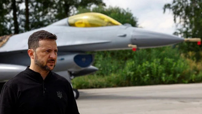 Ukrayna ilk F-16 jetlerini teslim aldı