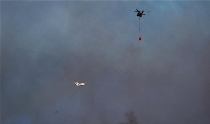 Yangınlardaki 3 bin 583 kişi tahliye edildi
