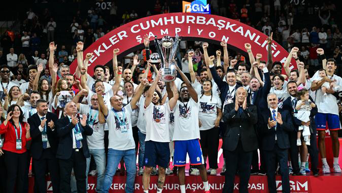 37. Cumhurbaşkanlığı Kupası’nda şampiyon Anadolu Efes!