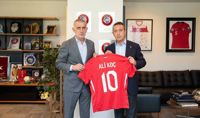 Ali Koç’tan İbrahim Hacıosmanoğlu’na ziyaret