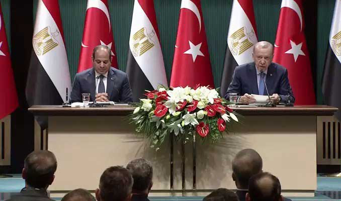 Cumhurbaşkanı Erdoğan ve Sisi’den dünyaya tarihi mesaj