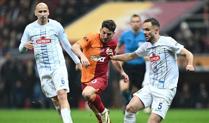 Galatasaray’ın konuğu Çaykur Rizespor: İşte muhtemel 11’ler