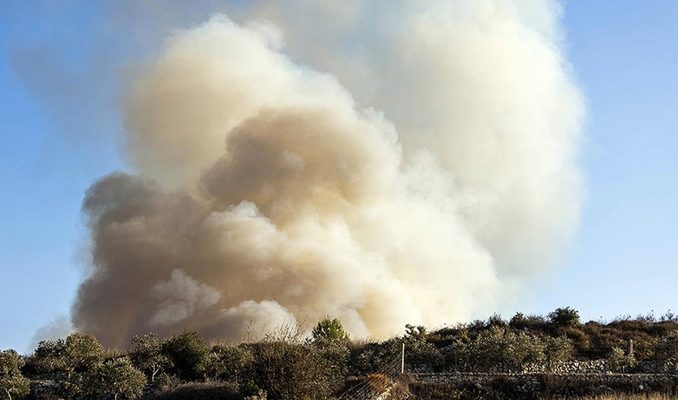 Hizbullah, İsrail’in kuzeyini onlarca füzeyle vurdu