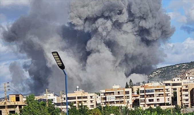 İsrail Beyrut’u vurdu