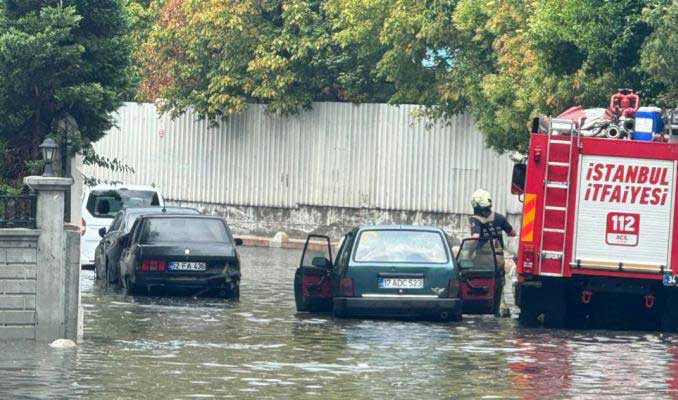 İstanbul’da sağanak etkili oldu