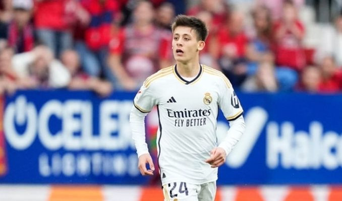 Arda Güler ikinci oldu