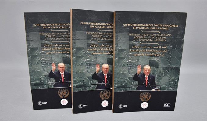 Erdoğan’ın BM’deki konuşması kitaplaştırıldı